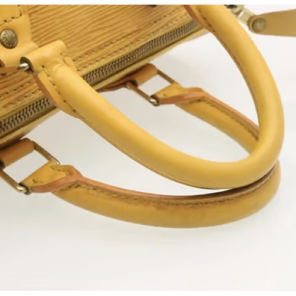 Louis Vuitton Speedy 25 Yellow Epi Leather - Picture 12 of 16